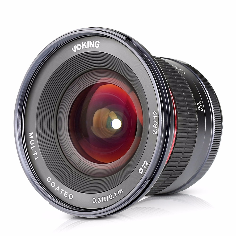 12mm F2.8 廣角鏡頭（多卡口可選）